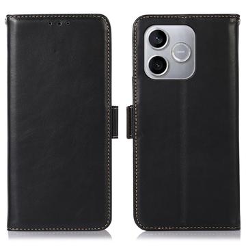 Honor 600 Lite Pung læder cover med RFID - sort