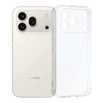 Honor 600/600 Pro Stødsikkert Silikone Cover - Gennemsigtig