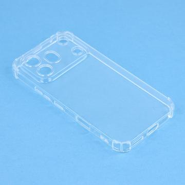 Honor 600/600 Pro Stødsikkert Silikone Cover - Gennemsigtig