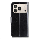 Honor 600/600 Pro Pung Etui med Stativ - sort