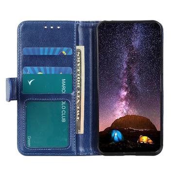 Honor 600/600 Pro Pung Etui med Stativ - blå