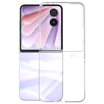 Honor Magic V Flip 2 Fold Plastik Cover - Gennemsigtig