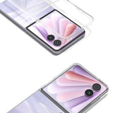 Honor Magic V Flip 2 Fold Plastik Cover - Gennemsigtig