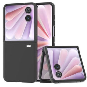 Honor Magic V Flip 2 Gummibelagt Plastik Cover - Sort
