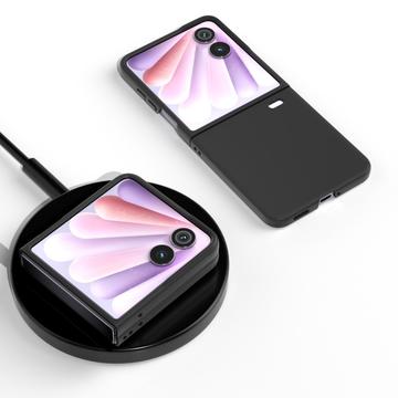 Honor Magic V Flip 2 Gummibelagt Plastik Cover - Sort