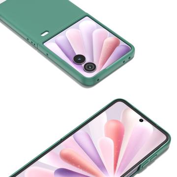 Honor Magic V Flip 2 Gummibelagt Plastik Cover - Grøn