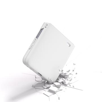 Honor Magic V Flip 2 Gummibelagt Plastik Cover - Hvid