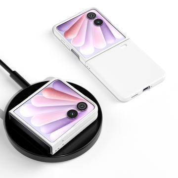 Honor Magic V Flip 2 Gummibelagt Plastik Cover - Hvid