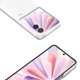 Honor Magic V Flip 2 Gummibelagt Plastik Cover - Hvid