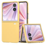 Honor Magic V Flip 2 Gummibelagt Plastik Cover - Gul