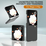 Honor Magic V Flip Plastik Cover - Sort
