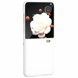 Honor Magic V Flip Plastik Cover - Hvid