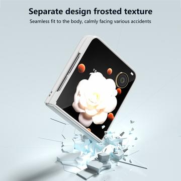 Honor Magic V Flip Plastik Cover - Hvid