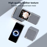 Honor Magic V Flip Rhinestone Tekstur Hybrid Cover - grå