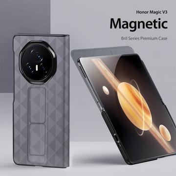 Honor Magic V3 Dux Ducis Fitt Magnetisk Flip Cover - Grå