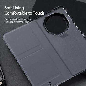 Honor Magic V3 Dux Ducis Fitt Magnetisk Flip Cover - Grå