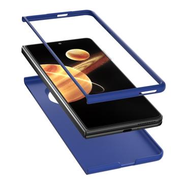 Honor Magic V3 Gummibelagt Plastik Cover - Blå
