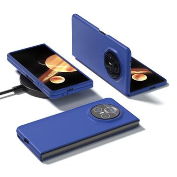 Honor Magic V3 Gummibelagt Plastik Cover - Blå