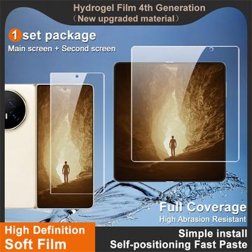 Honor Magic V5 Imak Hydrogel IV-beskyttelsessæt - 2 stk. - Klar