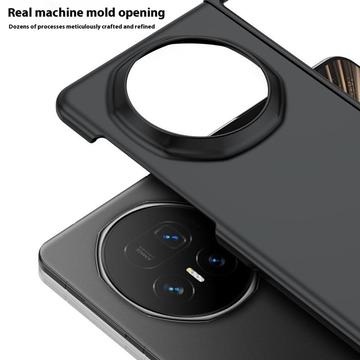 Honor Magic V5 Gummibelagt Plastik Cover - Sort
