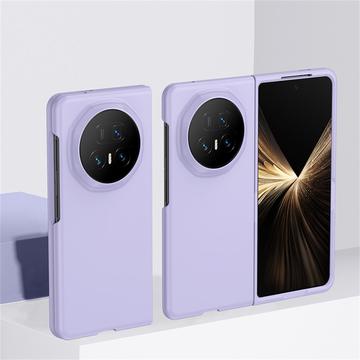 Honor Magic V5 Gummibelagt Plastik Cover - Lilla