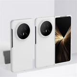 Honor Magic V5 Gummibelagt Plastik Cover - Hvid