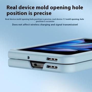 Honor Magic V5 Gummibelagt Plastik Cover - Hvid