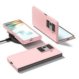 Honor Magic Vs3 Gummibelagt Plastik Cover - Pink
