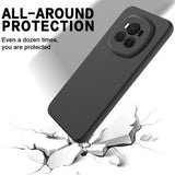Honor Magic6 Liquid Silikone Cover med Strop - Sort