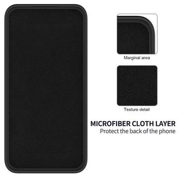 Honor Magic6 Liquid Silikone Cover med Strop - Sort
