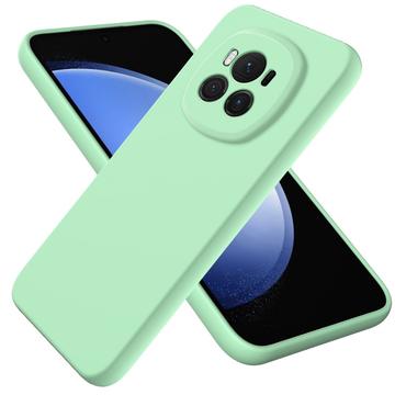 Honor Magic6 Liquid Silikone Cover med Strop - Grøn