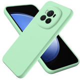 Honor Magic6 Liquid Silikone Cover med Strop - Grøn