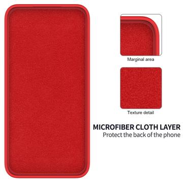 Honor Magic6 Liquid Silikone Cover med Strop - Rød