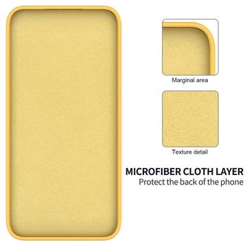 Honor Magic6 Liquid Silikone Cover med Strop - Gul
