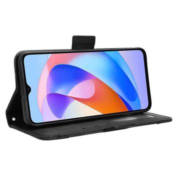 Honor Magic6 Lite/X9b Pung Cover med Kortholder - Sort