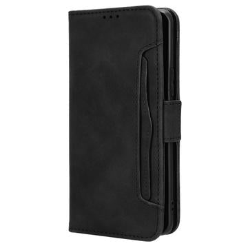 Honor Magic6 Lite/X9b Pung Cover med Kortholder - Sort