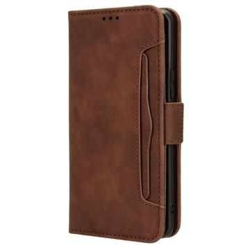 Honor Magic6 Lite/X9b Pung Cover med Kortholder - Brun