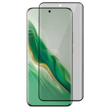 Honor Magic6 Privacy Full Cover Skærmbeskyttelse Hærdet Glas - Sort Kant