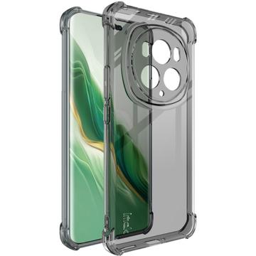 Honor Magic6 Pro Imak Faldsikkert TPU Cover - Gennemsigtig Sort