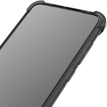 Honor Magic6 Pro Imak Faldsikkert TPU Cover - Gennemsigtig Sort