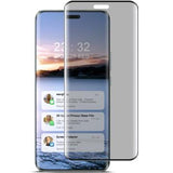 Honor Magic6 Pro Imak Privacy Full Cover Skærmbeskyttelse Hærdet Glas - 9H