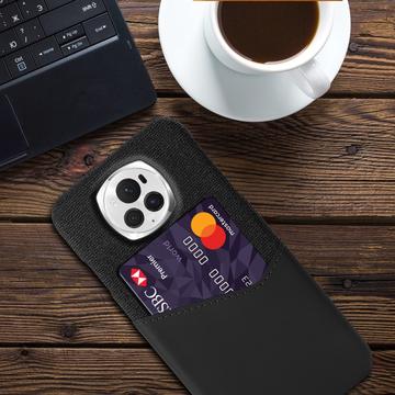 Honor Magic6 Pro KSQ Cover med Kortholder - Sort