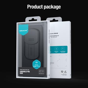 Honor Magic6 Pro Nillkin CamShield Pro Hybrid Cover - Sort