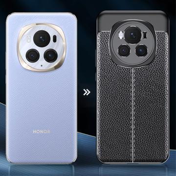 Honor Magic6 Pro Slim-Fit Premium TPU Cover - Sort