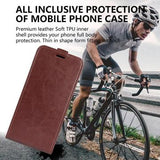 Honor Magic6 Pro Vertikal Flip Taske med Kortholder - Brun
