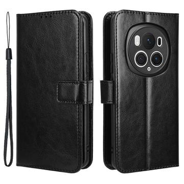 Honor Magic6 Pro Pung Taske med Magnetisk Lukning - Sort