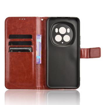 Honor Magic6 Pro Pung Taske med Magnetisk Lukning - Brun