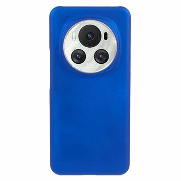 Honor Magic6 Gummibelagt Plastik Cover - Blå