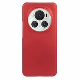 Honor Magic6 Gummibelagt Plastik Cover - Rød