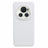Honor Magic6 Gummibelagt Plastik Cover - Hvid